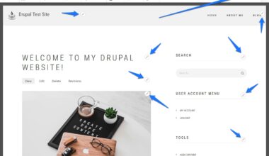 building a drupal powered blog 1