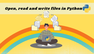 learn how to read and write files in python
