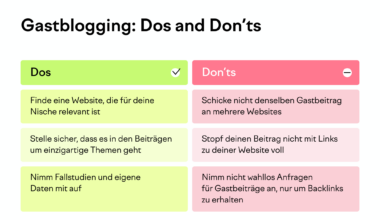 link building for seo dos and donts