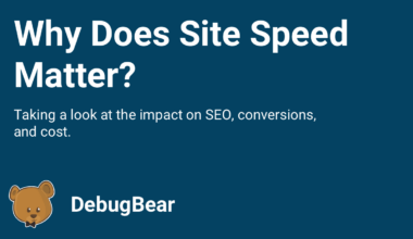 why site speed matters for seo